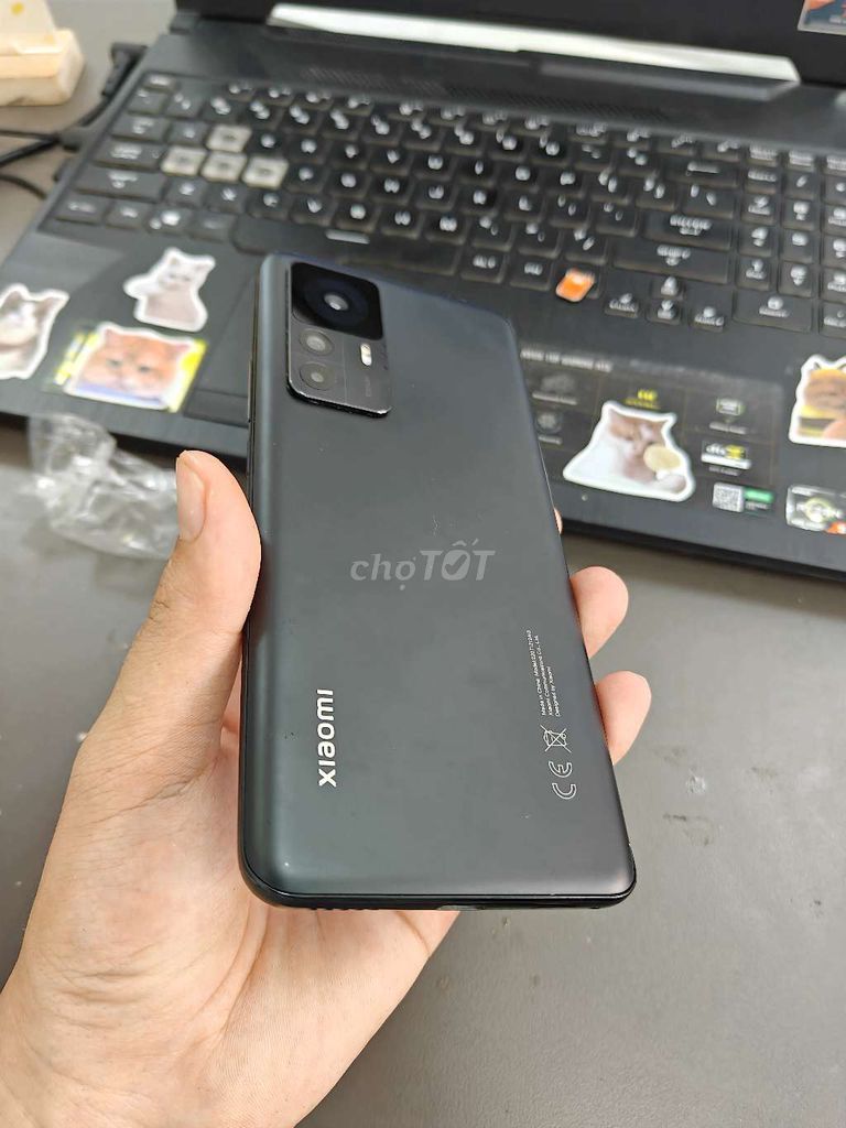 Xiaomi 12T 128GB Đen. Mua bán Điện thoại tại Quận 12 Tp Hồ Chí Minh được đăng bởi Điện Thoại Giá Tốt hình 1