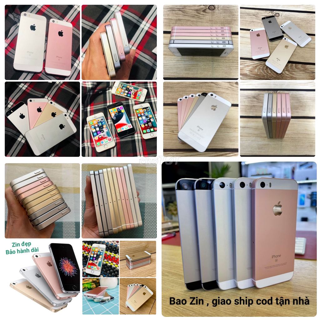 iphone 5SE đủ màu 128/16/64GB zin đẹp/Có ship cod. Mua bán Điện thoại tại Quận Tân Phú Tp Hồ Chí Minh được đăng bởi MÁY ZIN CHUẨN GIAO TẬN NHÀ hình 1