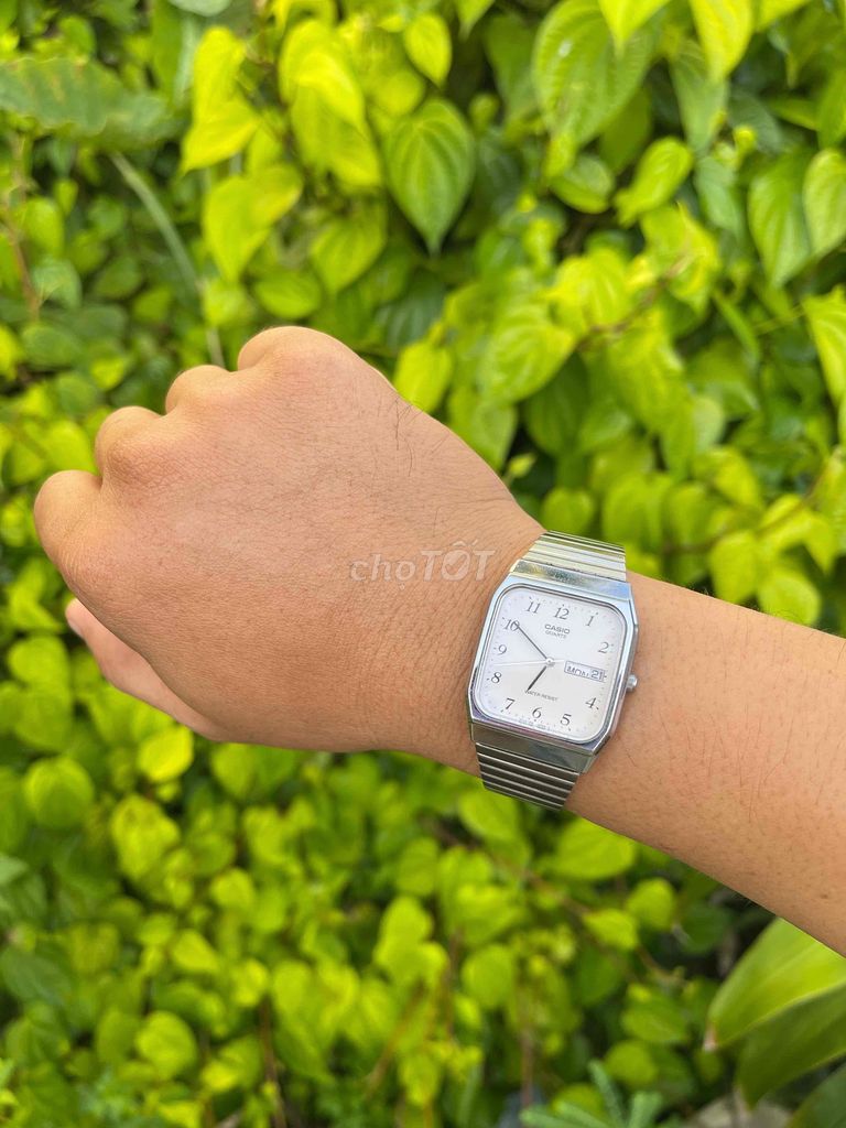 Đồng hồ Casio Nam Bạc Kim loại. Mua bán Đồng hồ tại Huyện Cầu Kè Trà Vinh được đăng bởi Đức Trí Tâm hình 1