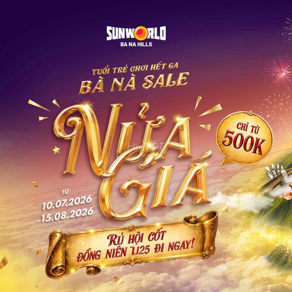 Vé tham quan Bà Nà Hills. Du lịch tại Quận Cẩm Lệ Đà Nẵng được đăng bởi Linh Nguyễn hình 1