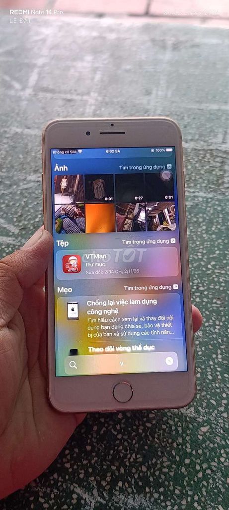 Apple iPhone 8 Plus 64GB Vàng Gold. Mua bán Điện thoại tại Huyện Mỹ Tú Sóc Trăng được đăng bởi Lê Đạt hình 1