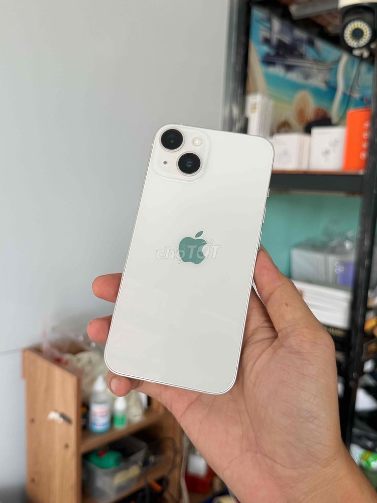 Apple iPhone 14 128GB Trắng Đã sử dụng. Mua bán Điện thoại tại Huyện Chợ Mới An Giang được đăng bởi Lộc ATT hình 1