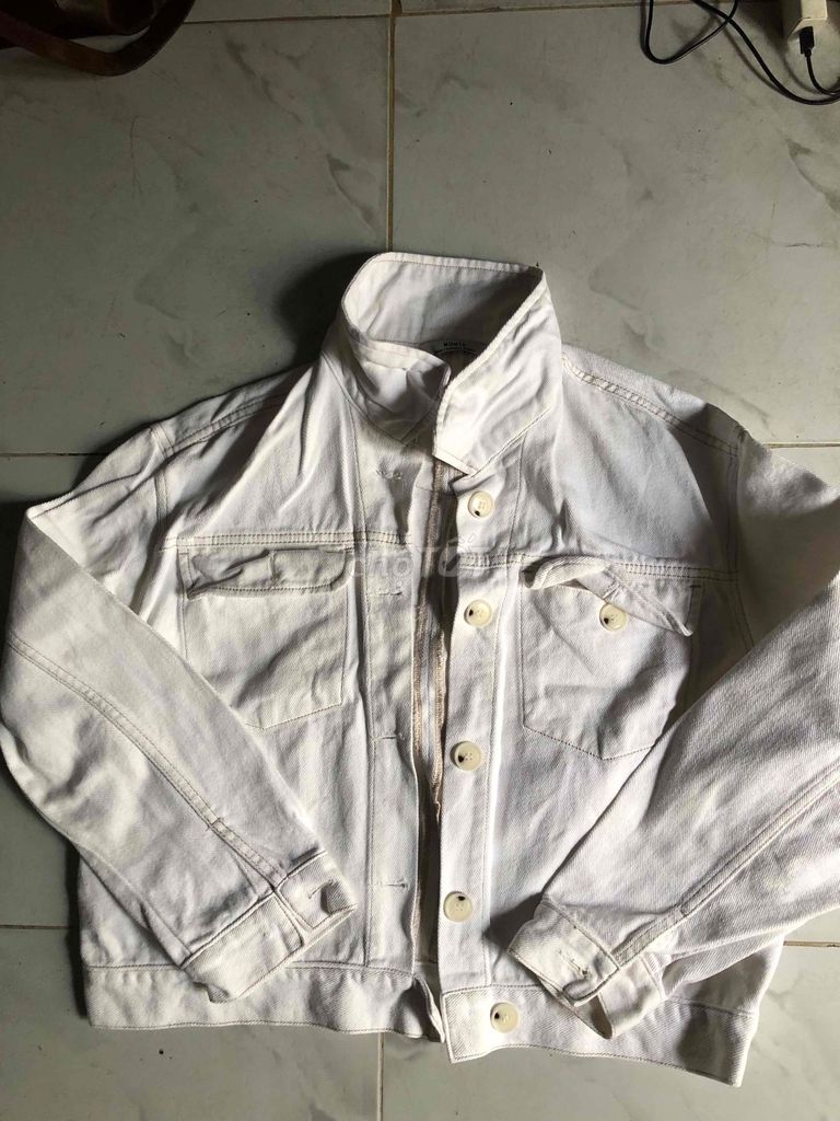 Áo khoác Jean nữ size S. Mua bán Quần áo tại Thành phố Thủ Đức Tp Hồ Chí Minh được đăng bởi Bách Lý hình 1