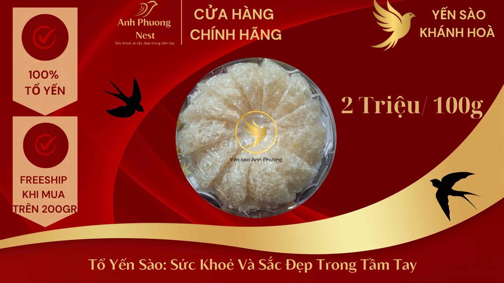 Yến Sào Khánh Hoà - ( Sơ mướp + chân)