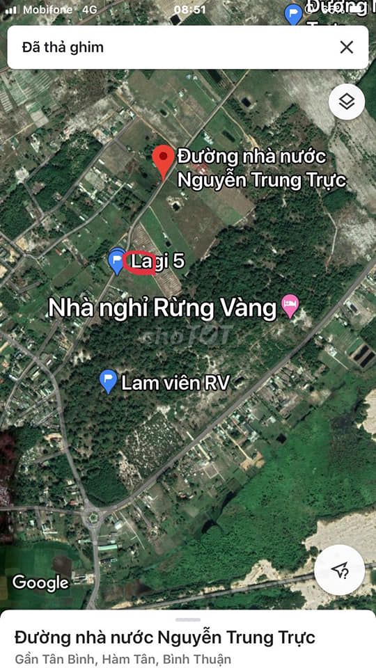 0937866991 - Mặt Tiền Nguyễn Trung Trực 1000m2 Thổ Cư Ven Biển