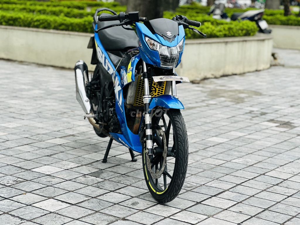 Suzuki Satria 150 Fi XANH 2023 Nhập Thái Bao Thợ. Mua bán Xe máy tại Quận Bắc Từ Liêm Hà Nội được đăng bởi TUẤN MINH hình 3