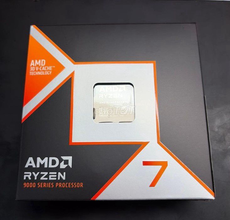 AMD CPU Ryzen 7 9800X3D New 99%. Mua bán Linh kiện (RAM, Card...) tại Huyện Yên Mỹ Hưng Yên được đăng bởi Cũ người mới ta hình 1