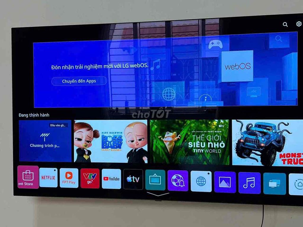 Tivi LG 55in Giong Nói 4K Mua Hơn 2 Năm. Mua bán Tivi, Âm thanh tại Quận Phú Nhuận Tp Hồ Chí Minh được đăng bởi Quang Lê hình 1