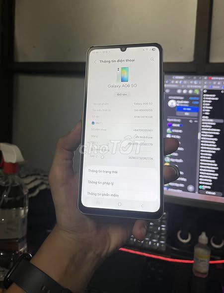 Samsung A06 5G 8GB/128GB Xám nhạt. Mua bán Điện thoại tại Quận 12 Tp Hồ Chí Minh được đăng bởi Hội Đồ Điện Tử hình 1