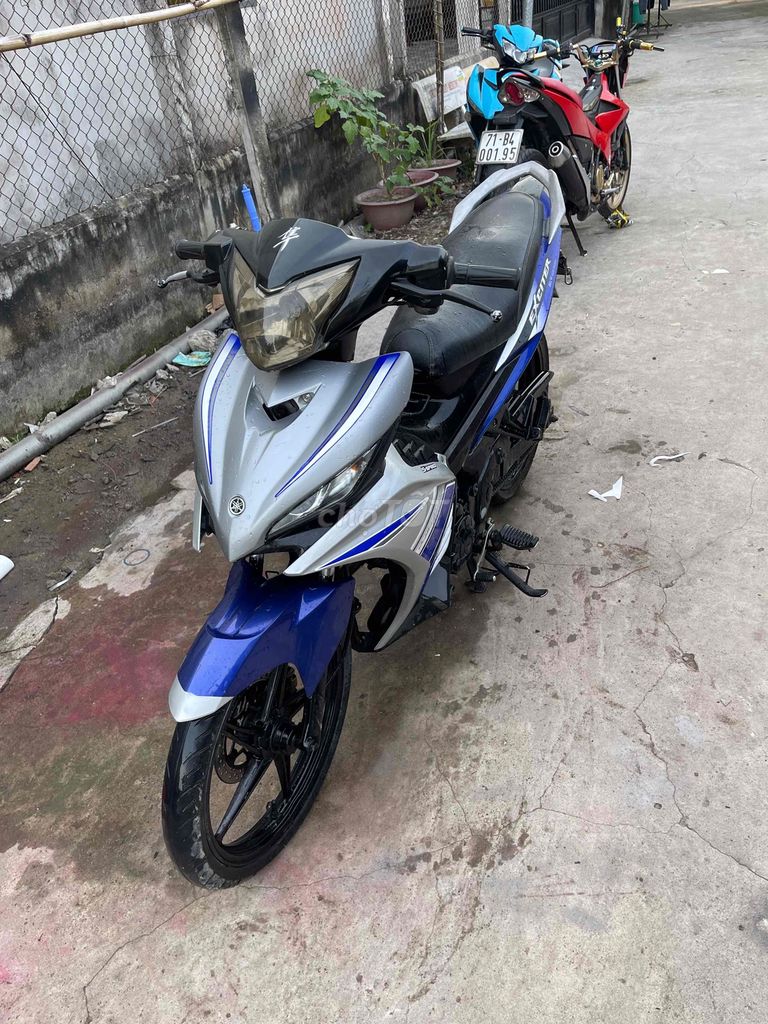 Yamaha Exciter 135 Bạc Xanh máy như xe điện. Mua bán Xe máy tại Quận Cái Răng Cần Thơ được đăng bởi Cầm Đồ Minh Tấn hình 4