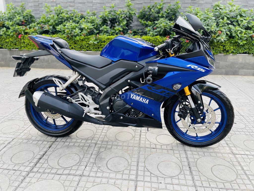 YAMAHA R15 ĐỜI CAO 2023 BẢN MÀU XANH ĐEN SIÊU LƯỚT. Mua bán Xe máy tại Quận Nam Từ Liêm Hà Nội được đăng bởi HẢI ĐĂNG hình 5