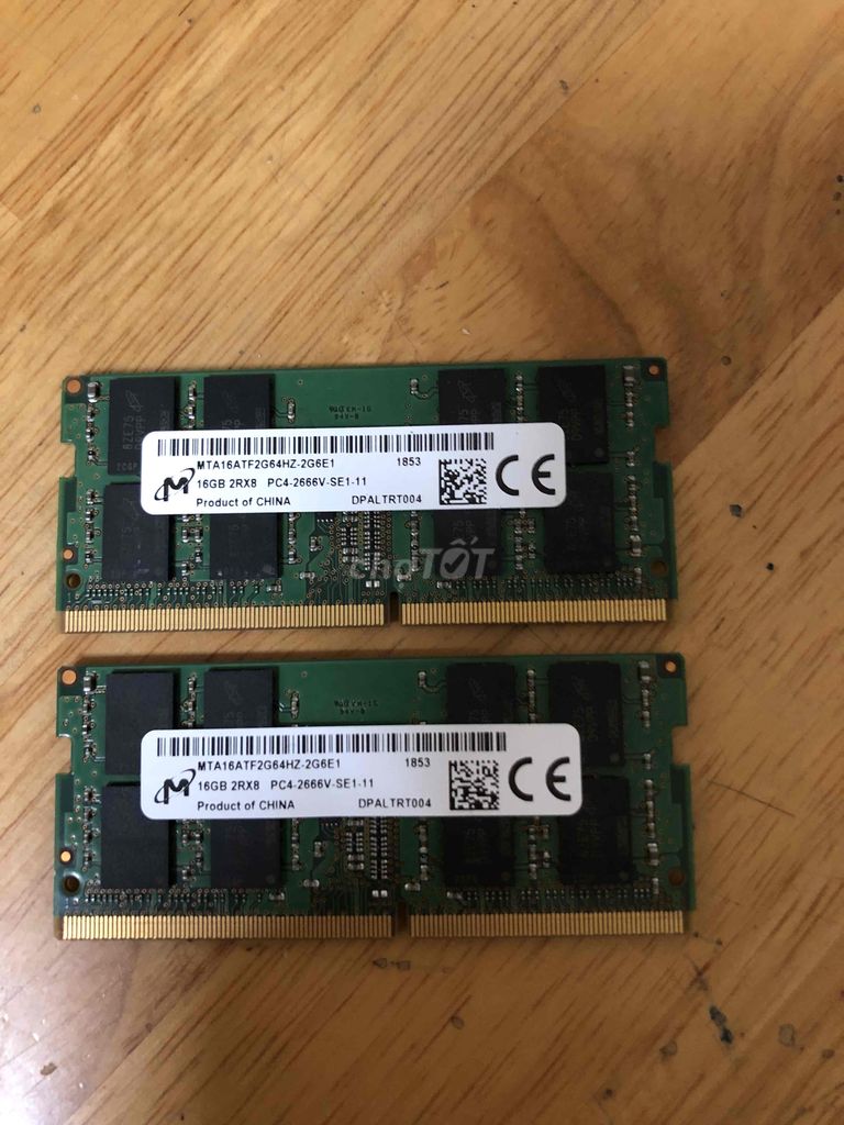DDR4 16G 2666 và SSD NVME 512G