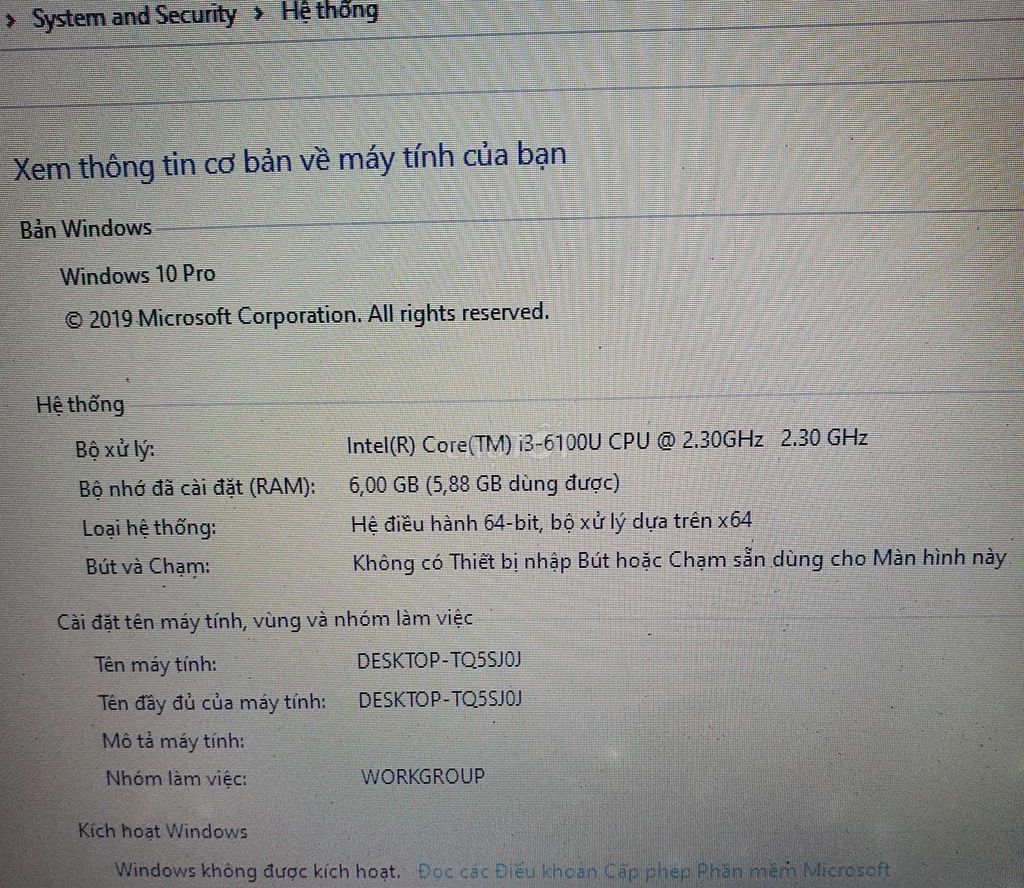 Acre i3 - 6100U - 15,6 inch. Mua bán Laptop tại Quận Hà Đông Hà Nội được đăng bởi Anh Hưng  hình 3