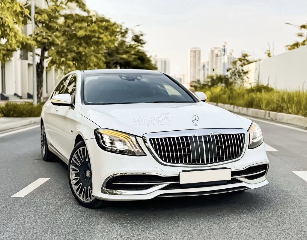 MERCEDES BENZ S400 Đời 2015 Độ Lên MAYBACH Cực Đẹp. Mua bán Ô tô tại Quận Tây Hồ Hà Nội được đăng bởi Nguyễn Hoàng Sơn hình 1