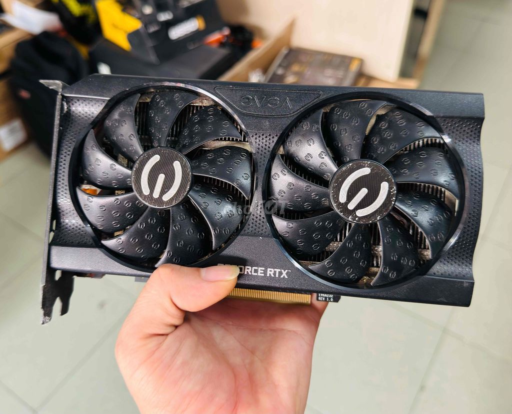 Card đồ họa EVGA RTX 3060Ti 8GB. Mua bán Linh kiện (RAM, Card...) tại Quận 12 Tp Hồ Chí Minh được đăng bởi Anh Tuan hình 1