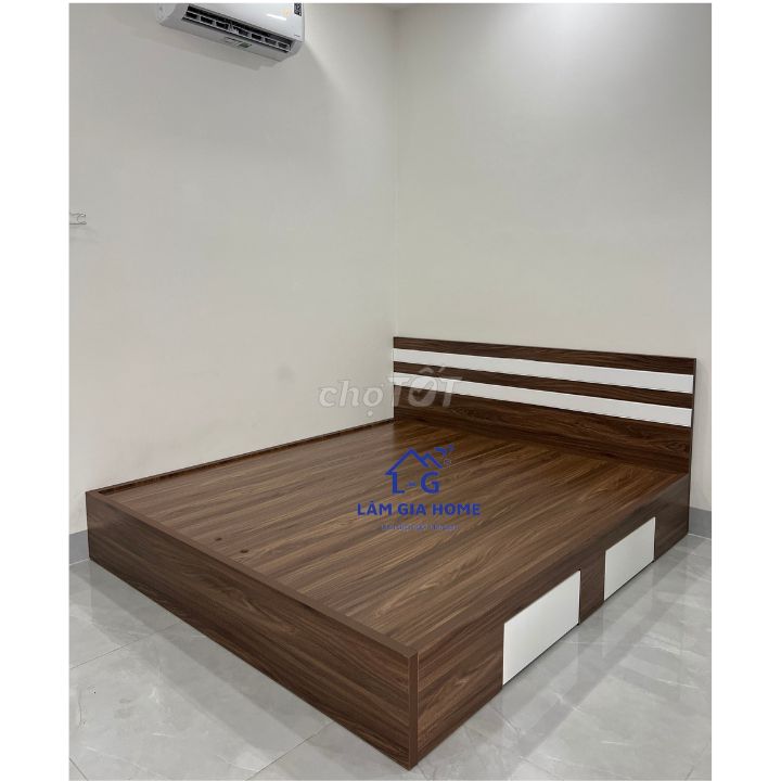 giường gỗ mdf @# giường gỗ @# giường gỗ