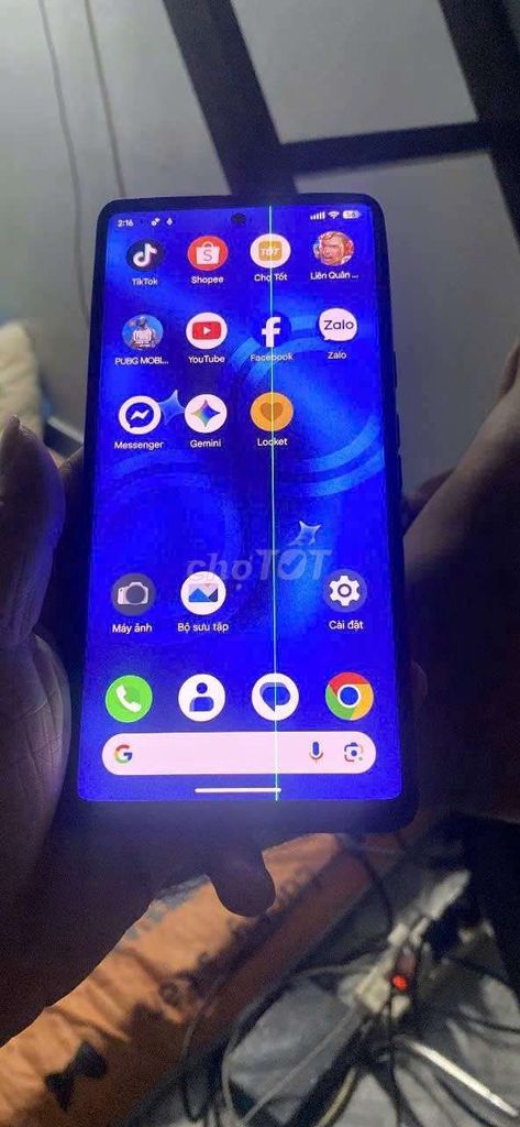 Google Pixel 6 Pro 1 sọc màn hình. Mua bán Điện thoại tại Quận Gò Vấp Tp Hồ Chí Minh được đăng bởi Trần Kim Long hình 1