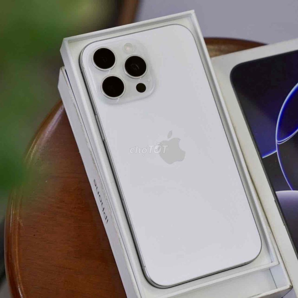 iPhone 16 Pro 128G Trắng FULLBOX chất APPLE 2025. Mua bán Điện thoại tại Quận Thanh Xuân Hà Nội được đăng bởi Nguyễn Huy Dũng hình 1