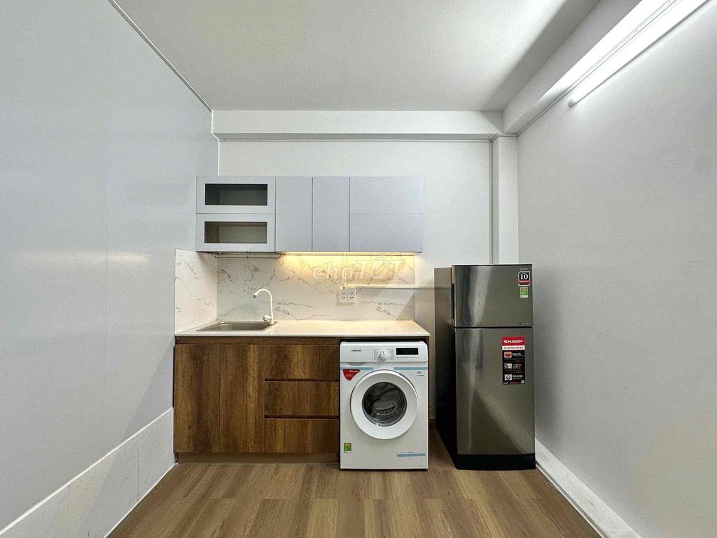 Nhà Mới 1PN Tách Bếp - MG Riêng. Cửa sổ siu thoáng , thang máy hầm xe. - ảnh 5