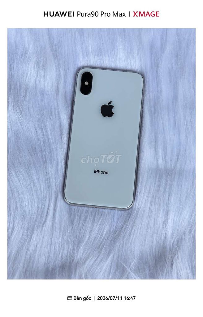 Apple iPhone XS 64GB Trắng Mất Face ID. Mua bán Điện thoại tại Huyện Củ Chi Tp Hồ Chí Minh được đăng bởi Đạo Phong hình 1
