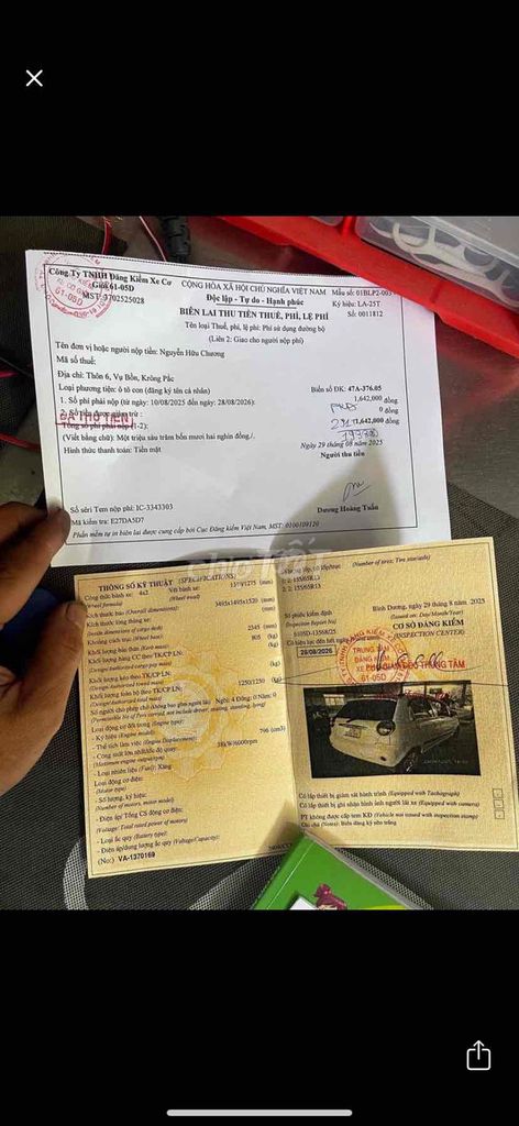 Xe máy Honda Vision màu xám. Mua bán Xe máy tại Huyện Nhà Bè Tp Hồ Chí Minh được đăng bởi Lam hình 3