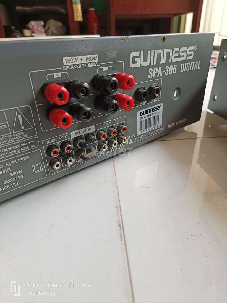 Ampli Guinness SPA 306... Mua bán Tivi, Âm thanh tại Quận Bình Thuỷ Cần Thơ được đăng bởi Chuyên Đồ Cũ hình 2
