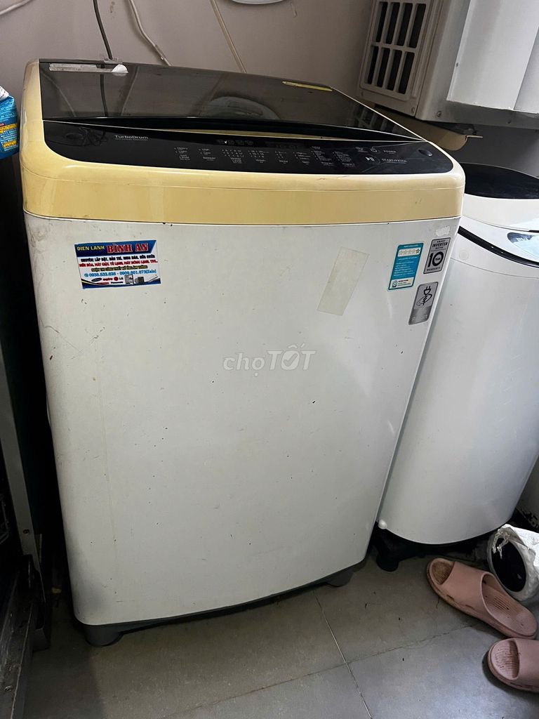 Máy giặt LG inverter 8.5kg cửa trên đã qua sử dụng. Mua bán Máy giặt tại Huyện Nhà Bè Tp Hồ Chí Minh được đăng bởi Nguyễn Thị Mừng hình 1