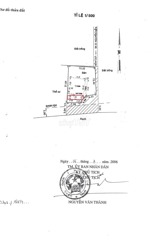 Cần tiền bán gấp nhà chỉ có 550 triệu