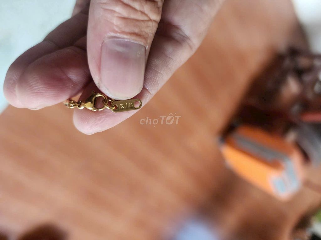 Dây chuyền bọc Vàng 18K Nhật Bản cao cấp. Mua bán Phụ kiện thời trang khác tại Thị xã Bến Cát Bình Dương được đăng bởi Đồng Hồ Mắt Kính Độc Đẹp Hiếm PND hình 1
