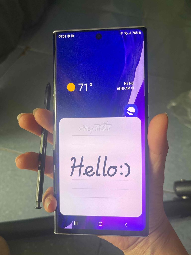 Samsung Note 20 màu Trắng. Mua bán Điện thoại tại Thành phố Trà Vinh Trà Vinh được đăng bởi Wendy Nguyen hình 1