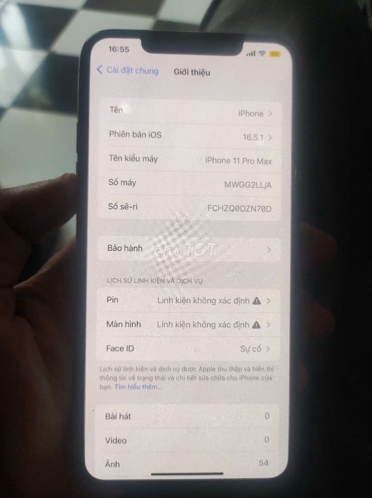 Apple iPhone 11 Pro Max 64GB Vàng. Mua bán Điện thoại tại Thành phố Thủ Dầu Một Bình Dương được đăng bởi nguyen lam hình 1