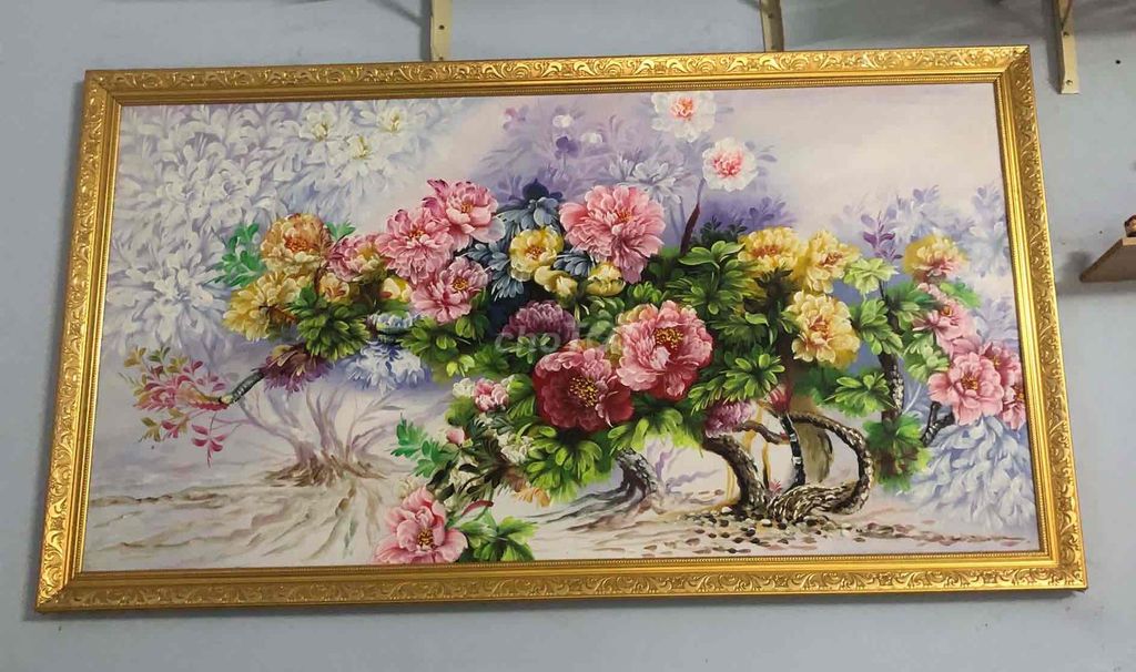 Tranh hoa màu nước Đa màu. Mua bán Đồ sưu tầm, đồ cổ tại Quận Cái Răng Cần Thơ được đăng bởi Ngoc Oanh hình 1