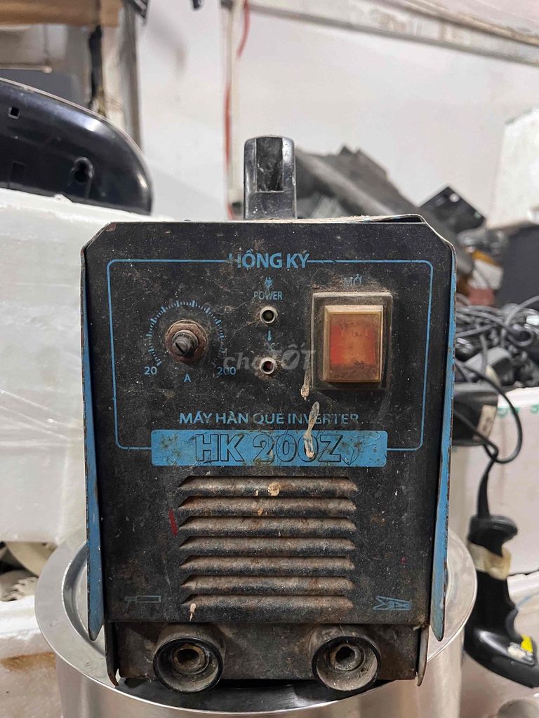 Máy hàn que Hồng Ký HK 200Z Xanh Đã qua sử dụng. Mua bán Đồ chuyên dụng, Giống nuôi trồng tại Quận Phú Nhuận Tp Hồ Chí Minh được đăng bởi  Bông Lê chuyên sỉ và lẻ âm thanh Nhật Mỹ hình 1