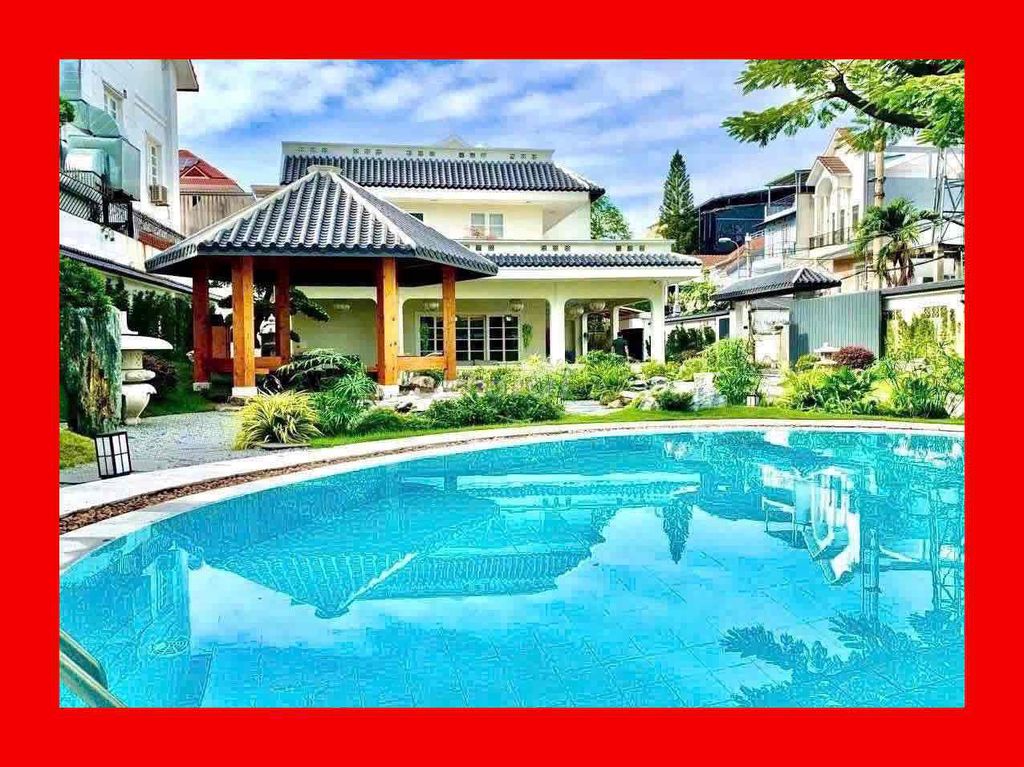 🔥HÓT! CHO THUÊ BIỆT THỰ HỒ BƠI, 4PN LỚN, style Nhật. giá chỉ 3500$/Th