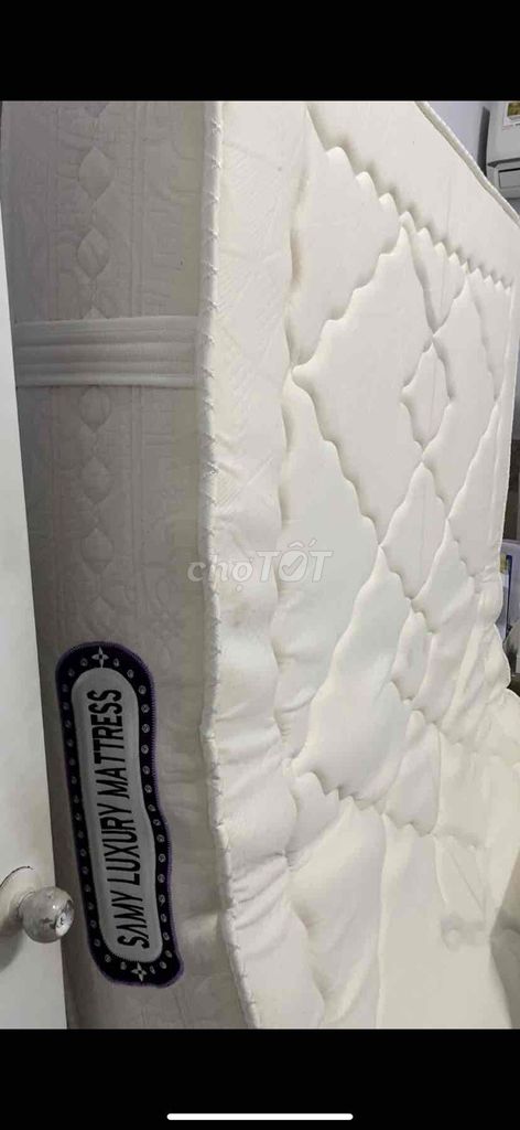 Nệm lò xo Samy Luxury 1m6 25cm đã qua sử dụng. Mua bán Giường, chăn ga gối nệm tại Quận Gò Vấp Tp Hồ Chí Minh được đăng bởi Thư Nguyễn hình 1