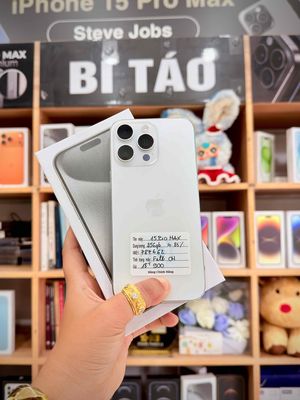 Apple iPhone 15 Pro Max 256GB Trắng