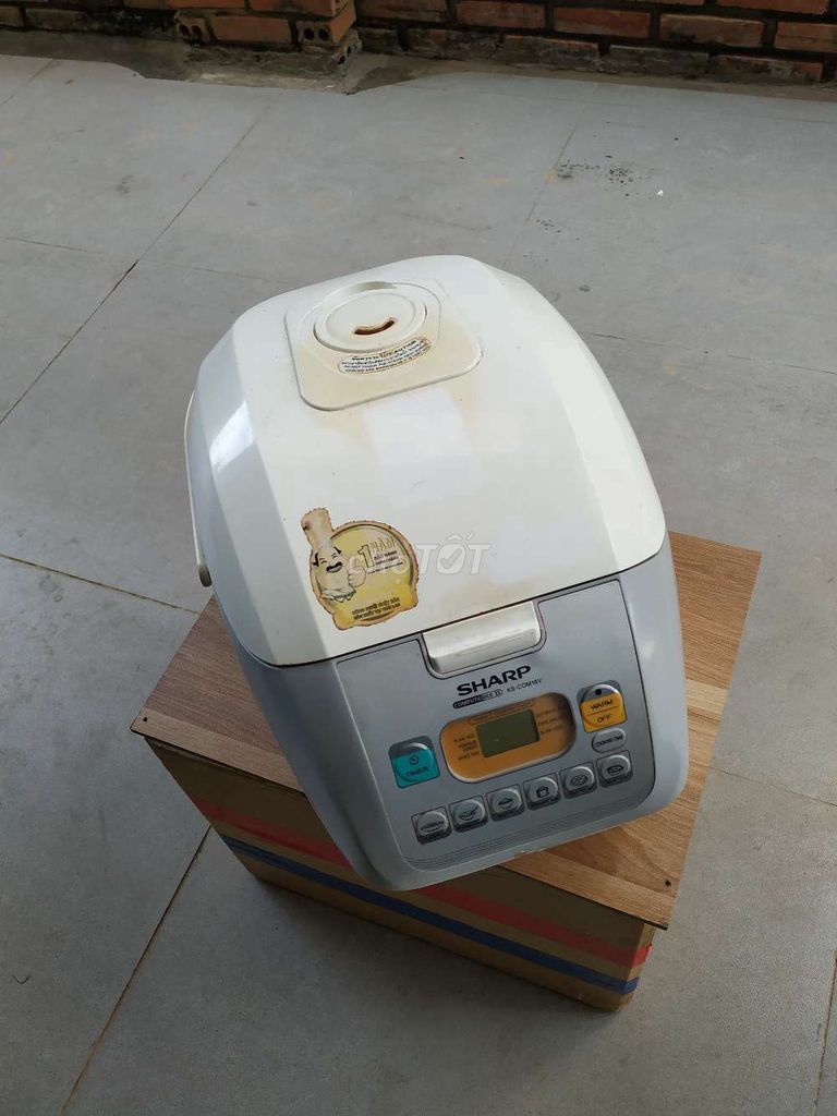 Nồi cơm điện Sharp KS-COM18V 1.8L. Mua bán Bếp, lò, đồ điện nhà bếp tại Thành phố Đà Lạt Lâm Đồng được đăng bởi Hoa Hoàn hình 1