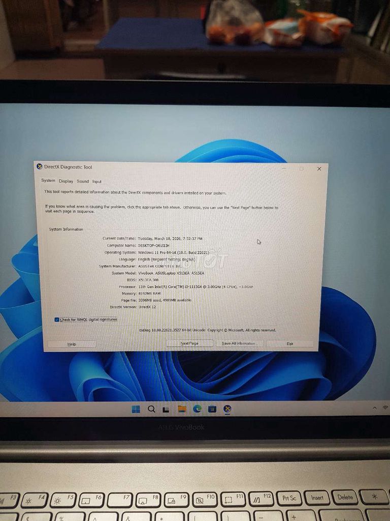 Asus Vivobook A515 i3 8GB 256g. Mua bán Laptop tại Quận Tân Phú Tp Hồ Chí Minh được đăng bởi Lơi hình 1