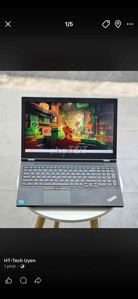 Lenovo ThinkPad P15 Gen 2 i7-11850H 15.6 inch 16GB. Mua bán Laptop tại Thành phố Biên Hòa Đồng Nai được đăng bởi Uyên Phạm hình 1