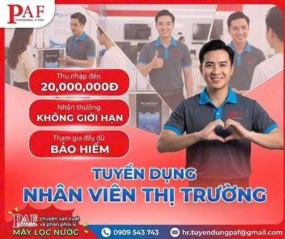 [KO CẦN KN, CÓ THƯỞNG] NHÂN VIÊN TIẾP THỊ HỒ CHÍ M