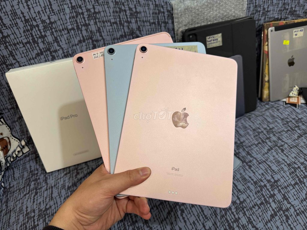 🔆 iPad Air 4 64/256 Wifi + 5G Zin 98 99%. Mua bán Máy tính bảng tại Quận Gò Vấp Tp Hồ Chí Minh được đăng bởi Duy Techs hình 1