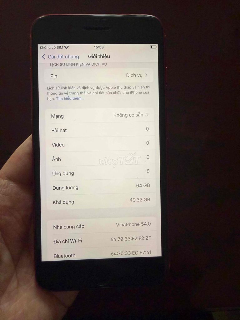 Apple iPhone 8 Plus 64GB Đỏ. Mua bán Điện thoại tại Quận Hà Đông Hà Nội được đăng bởi Bình hình 1