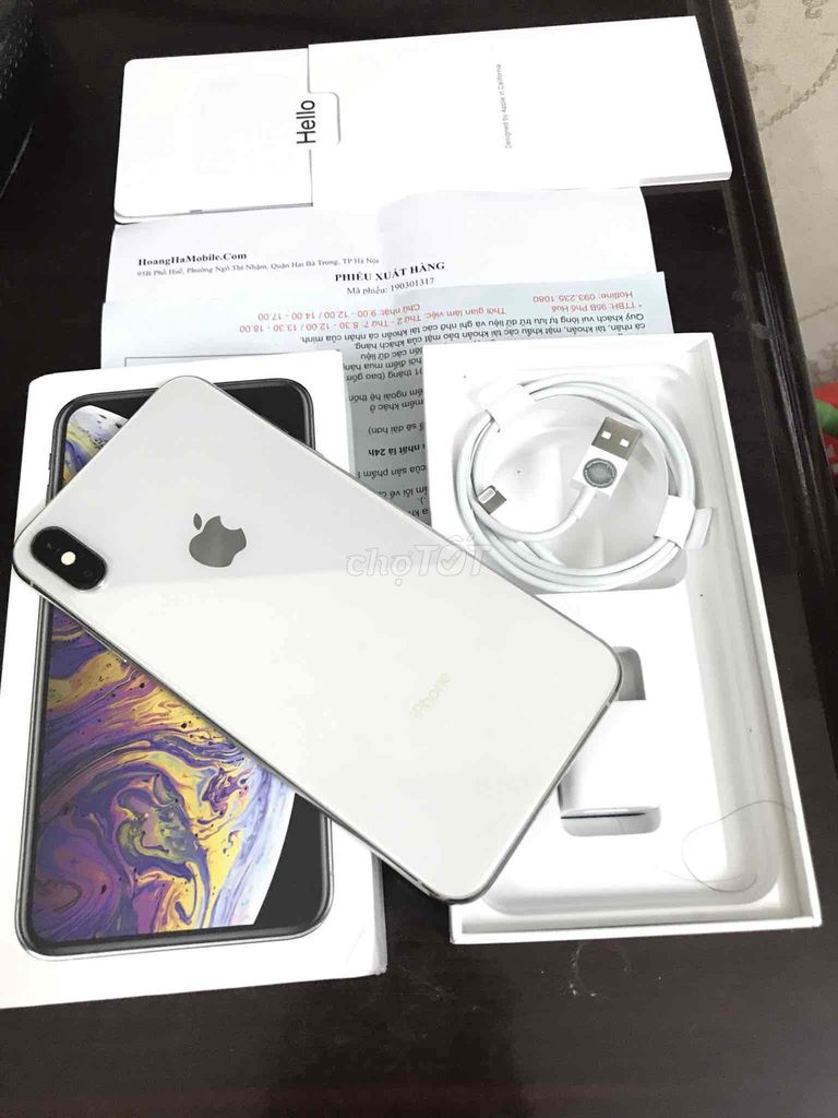 iphone xs max 64gb trắng quốc tế nguyên zin