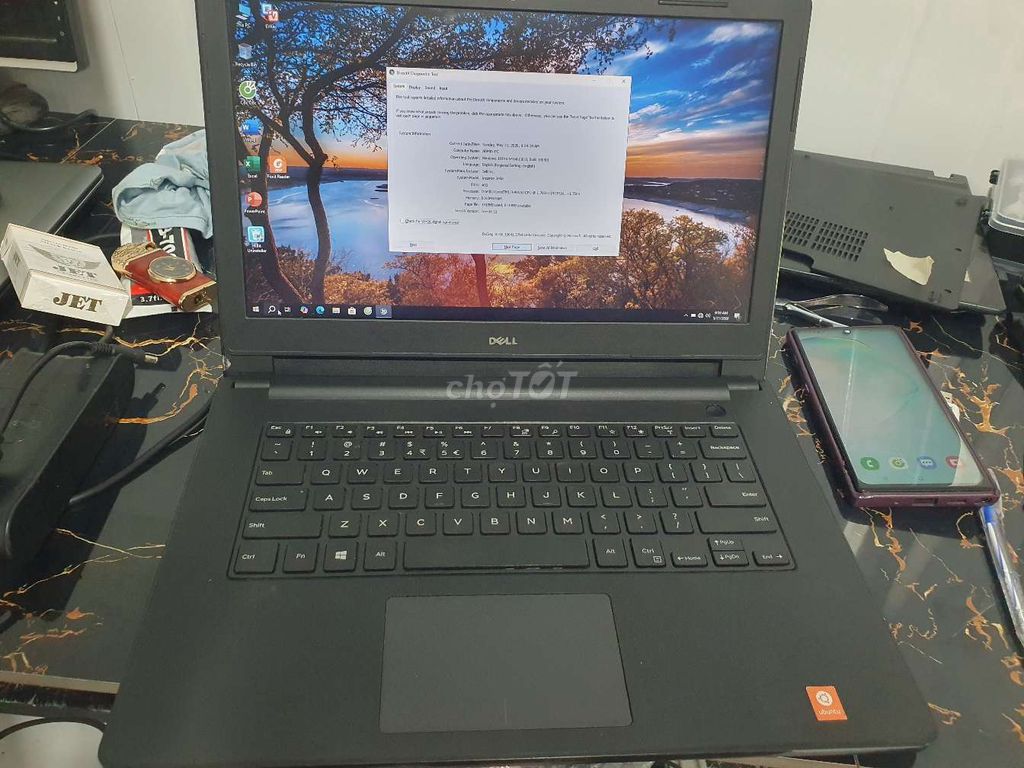 Dell Inspiron 3458 i3-4005U 8GB Đen. Mua bán Laptop tại Huyện Vĩnh Thạnh Cần Thơ được đăng bởi Sang hình 1