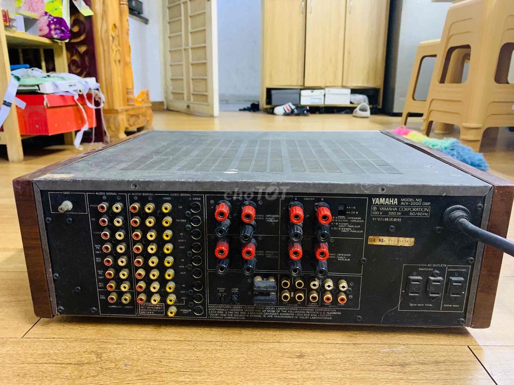 Amply Yamaha AVX-2200 DSP. Mua bán Tivi, Âm thanh tại Thành phố Thủ Đức Tp Hồ Chí Minh được đăng bởi không hình 1