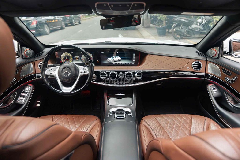 Mercedes S450L Luxury ĐKLĐ 2020 - 5V km - Xanh/Nâu. Mua bán Ô tô tại Quận 7 Tp Hồ Chí Minh được đăng bởi Thật Nguyễn LongAnh Auto hình 13