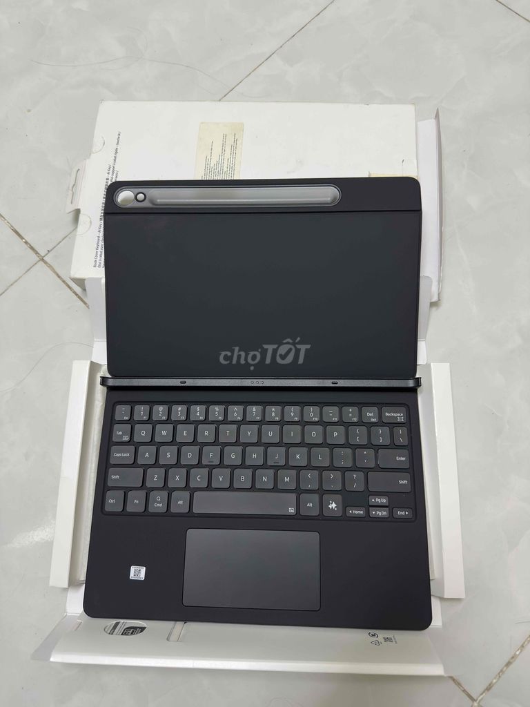 Bàn phím kiêm bao da Samsung Tab S9/S9 FE/S9. Mua bán Phụ kiện (Màn hình, Chuột...) tại Huyện Nhà Bè Tp Hồ Chí Minh được đăng bởi Việt hình 1