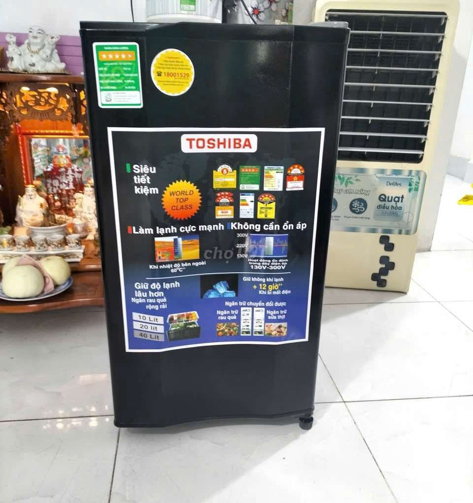 Tủ lạnh Toshiba mini 88lít làm lạnh nhanh. Mua bán Tủ lạnh tại Quận 12 Tp Hồ Chí Minh được đăng bởi Phương Anh  hình 1
