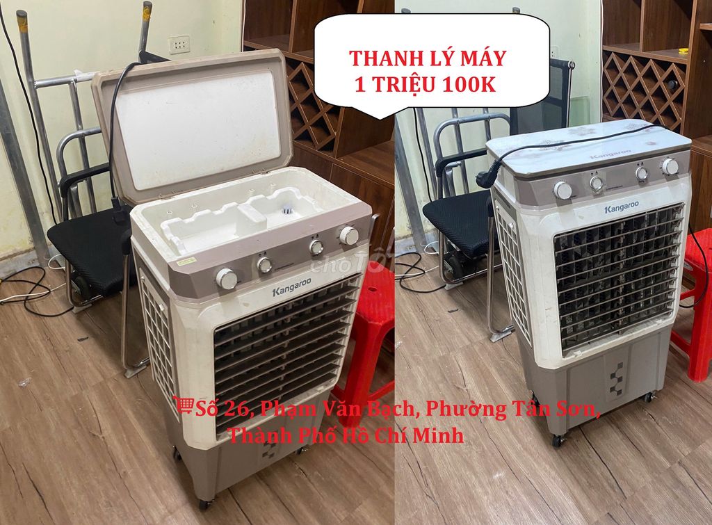 THANH LÝ MÁY QUẠT HƠI NƯỚC 1 TRIỆU 100K. Mua bán Quạt tại Quận Tân Bình Tp Hồ Chí Minh được đăng bởi NỘI THẤT XƯỞNG VÁN GỖ TÂN BÌNH  hình 1