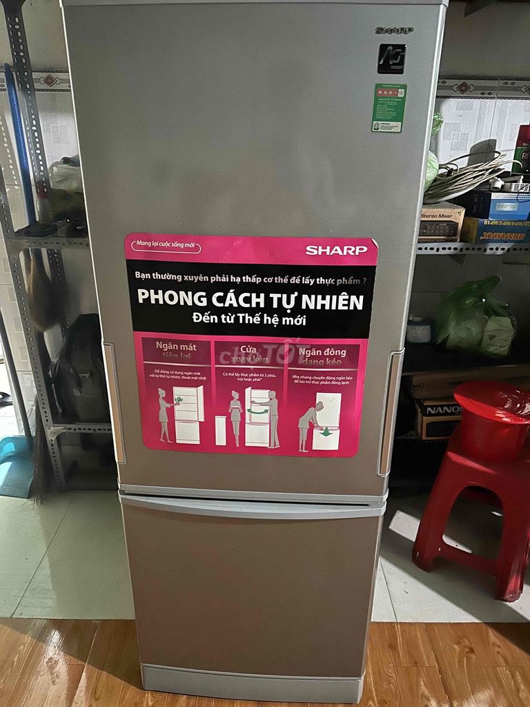 Tủ lạnh Sharp màu Bạc 290l. Mua bán Tủ lạnh tại Thị xã Bến Cát Bình Dương được đăng bởi Hào Nguyễn hình 1